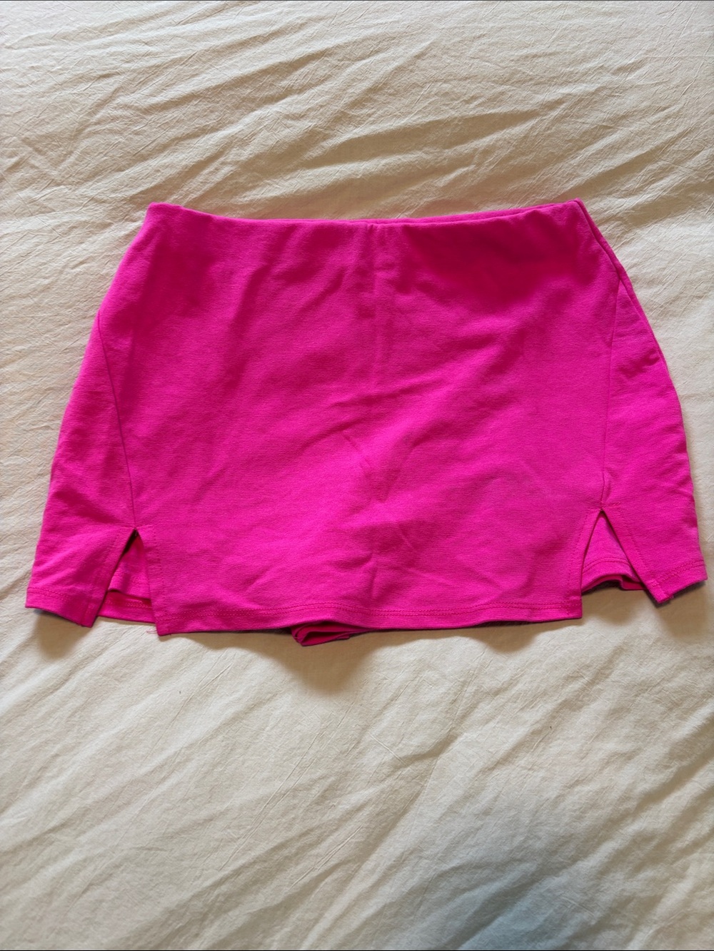 Windsor Hot Pink Mini Skort with Side Slits